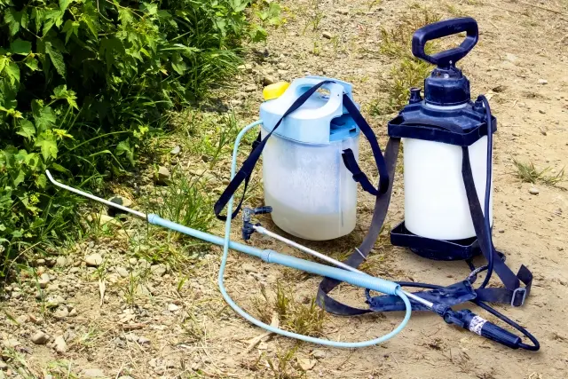 除草剤散布